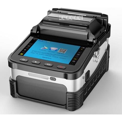 AI-8 Fiberoptic Welding Splicing Machine Optical Fiber Fusion Splicer Leather Cable Pigtail Fully Fiber Automatic Welding