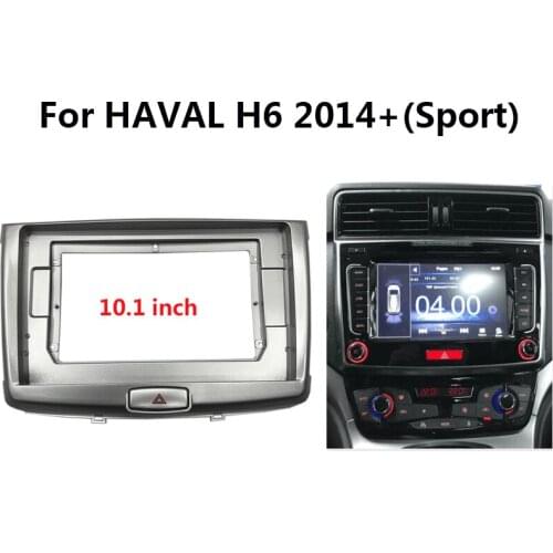 Car Radio Fascia For Great Wall HAVAL H6 2014+(Sport) Auto Stereo Head Unit DVD Player Dash Panel Frame Kit