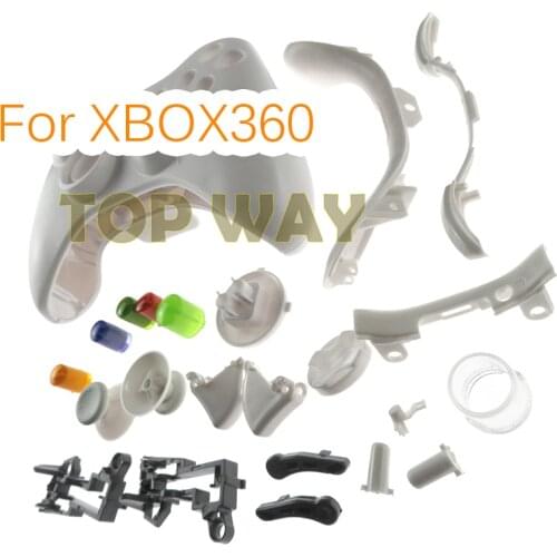 ChengChengDianWan 3pcs For Xbox360 wireless controller housing shell cross button whole housing cover case for Xbox 360 Joystick