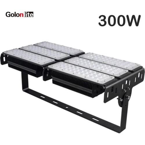Golonlite led sport ground flood light 300W 400W 250W 200W outdoor LED floodlight for football stadium 130Lm/W 5 yeas warranty