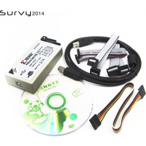 Xilinx Platform Cable USB FPGA CPLD Download the debugger Support the JTAG Slave Serial SPI is stable diy electronics