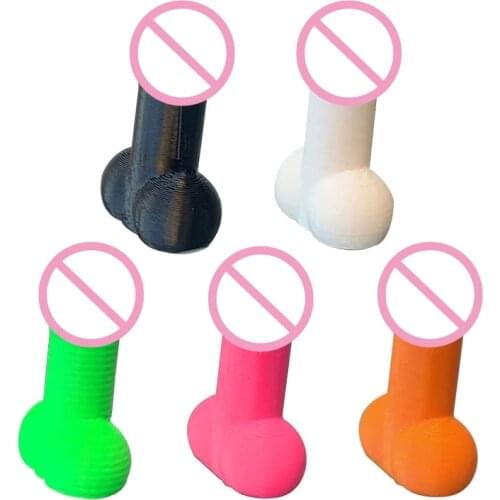 Prank Penix_Shaped Tire Cap, Luminous Car Wheel Tire Valve Stem Dust_Cover