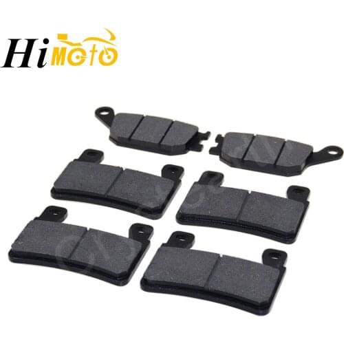 For Honda CBR600RR CBR 600 RR 2003 2004 CBR600 F4 Sport 1999 2000 2001 2002-2007 6pcs/set Motorcycle Front & Rear Brake Pads Set