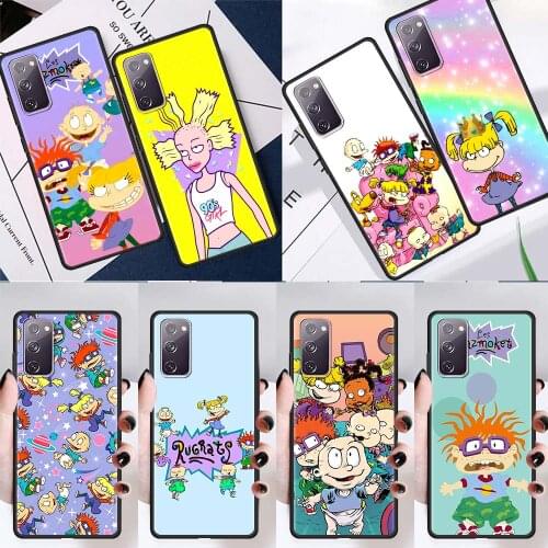 Soft Tpu Case For Galaxy S20 FE S21 S10 S9 Plus S8 S10e Shell for Samsung Note 20 Ultra 10 Lite 9 Cover Cartoon Rugrat