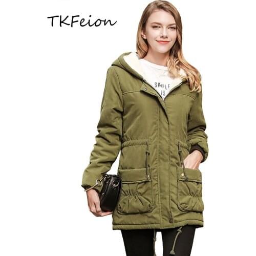 2020 Winter Women Warm Long Coats Spring Autumn Female Cotton-padded Fur Parkas Adjustable Waist Fashion Ladies Hooded Jackets