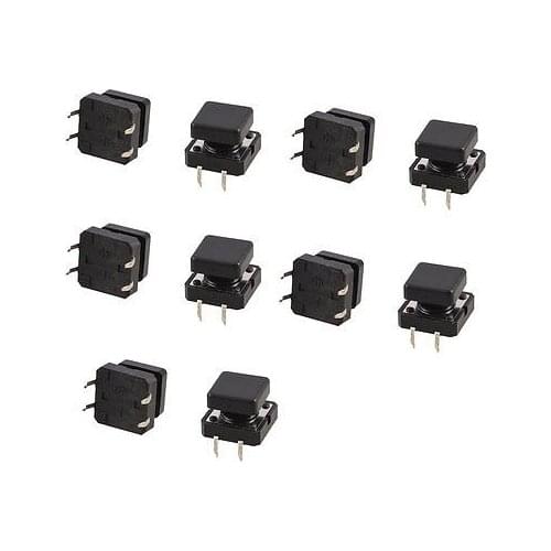 Panel PCB Momentary Tactile Tact Push Button Switch 12 x 12mm x 13mm w Cap