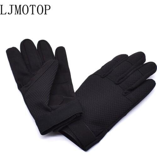 Quality Breathable Motorcycle Full Finger Gloves Touch Screen Gloves For KAWASAKI NINJA 650R ER6F ER6N ZZR1200 ER5 GPZ500 EX500