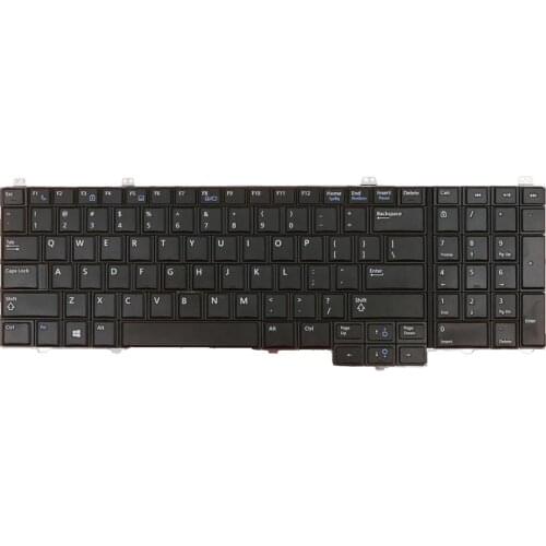 US Layout Keyboard Replacement for Dell Latitude E5540 Laptop Keyboard Computer Black Replacement Keyboards