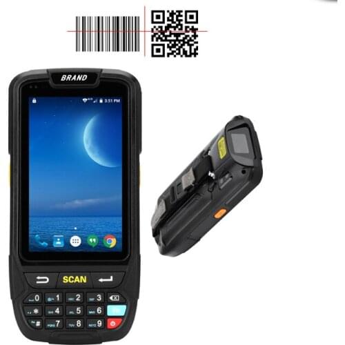 Barcode reader rugged handheld android PDA RFID Reader NFC Industrial Portable 1D 2D pda barcode scanner GPS wifi