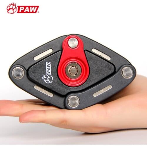 Paw Foldable Bicycle Lock 2 Keys Strong Security Anti-Theft Bicycle Lock Heavy Duty Chain Cable Padlock Motorcycle Lock For bike