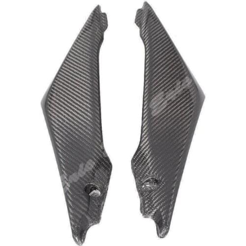 Carbon Fiber Tank Side Fairing Panel Gas Tank Cover For Suzuki K5 GSXR1000 2005-2006