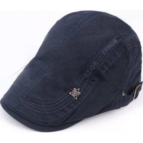 XEONGKVI Korean Letter Metal Label Adult Visors Caps Spring Autumn Brand Snapback Cotton Hats For Women Men Peaked Cap Casquette
