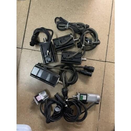 Y-2006-2-H00AA servo motor , used in good condition . 80% appearance new , good working , free shipping
