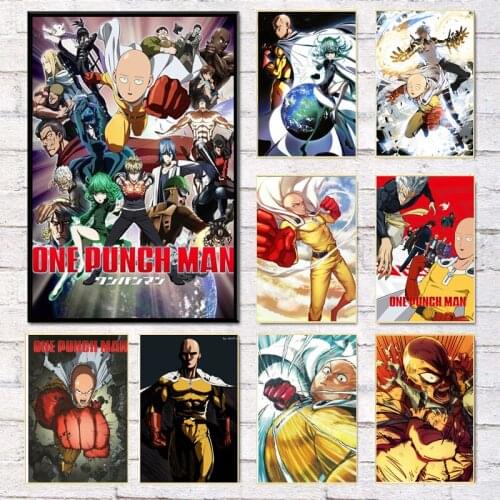 Japanese Anime Violent Aesthetics Boxing Man Canvas Painting Wall Art Picture Poster and Print for Living Room Home Indoor Decor