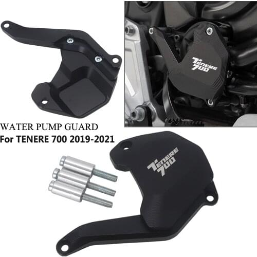 For Yamaha Tenere 700 2019 2020 2021 NEW Motorcycle Water Pump Protection Guard Covers