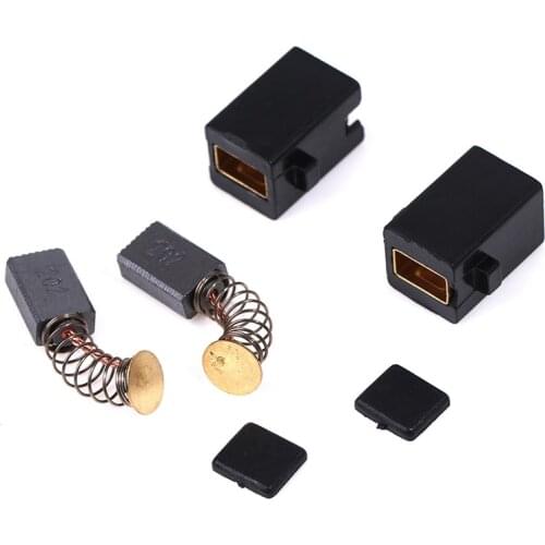 1Pair Carbon Brush with Holder for TSB1300/5500 Impact Drill Spare Parts New