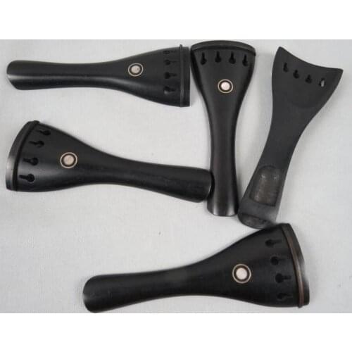 10pcs Ebony violin tailpieces 4/4
