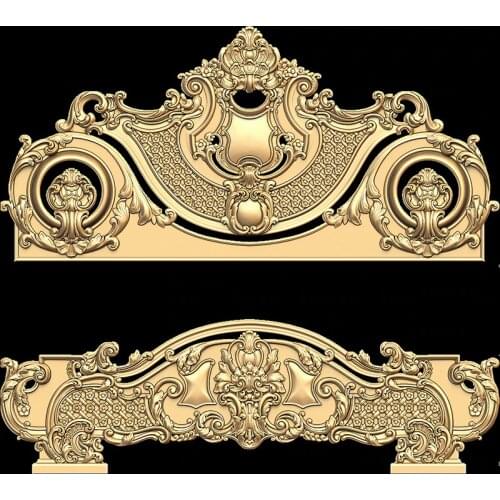 3D STL Model Bed Furniture for CNC Router 3D Printer Artcam Aspire Bas Relief