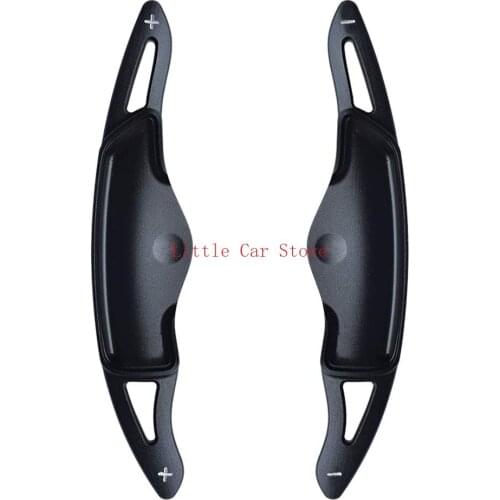 Car Steering Wheel Paddle Shift For 2018-2020 Hyundai Genesis G70 Aluminum Paddle Shifter Extension Covers Black
