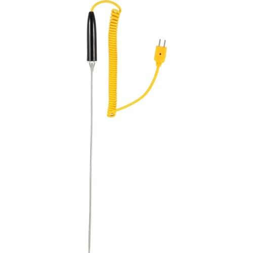 Uxcell K Type Temperature Sensor Probe 3mmx300mm Thermocouple 32~1472°F (0~800°C)