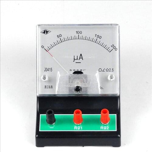 DC Ammeter DC Microammeter Physical Instrument Electrical Experiment Teaching