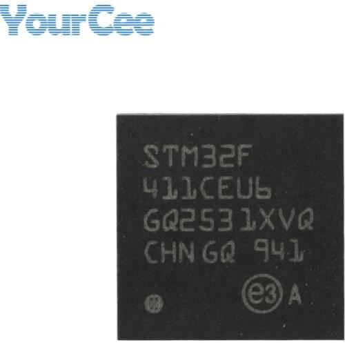 STM32F411CEU6 UFQFPN-48 32-bit Embedded Microcontroller MCU EEPROM RAM Micro Controller 32F411CEU6 UFQFPN48