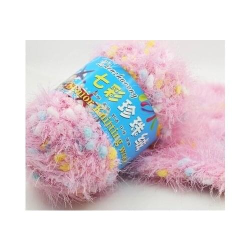 Mylb 1balls=50g Fur Yarn Skein High Quality Ultra Soft Coral Colorful Fleece Baby Warm Yarn Knitting Hot Sale