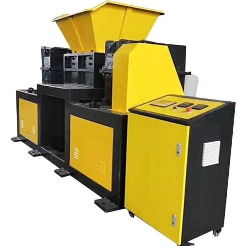 Good Supplier Mobile Double Shaft Industrial Tyre Tire Shredder Shredding Machine Made In China CN Garage Tools