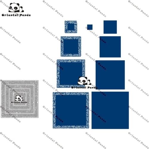 New Dies 2021 Camper Van Metal Four sided photo frame Dies diy Dies photo album cutting die Scrapbooking Stecil cutting new dies