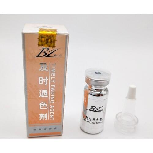3Pcs BL Bleaching Agent In Time Liquid Color Fading In Time Agent For Modifying Permanent Makeup Errors
