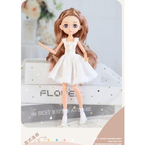 Dress up BJD doll set gift box doll princess girl toy doll set children gift box