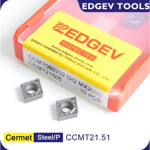 Cermet Insert CCMT060202 CCMT060204 CCMT21505 CCMT2151 CCMT Carbide Inserts CNC Blade Lathe Boring Tools Steel HQ TN60 Milling