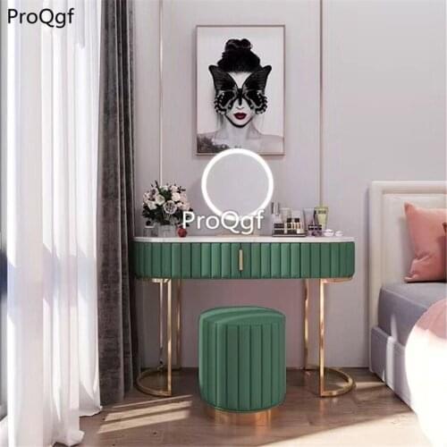 Prodgf 1 Set 80*40*75cm Dressing Table Dresser Vanity no mirror no stool