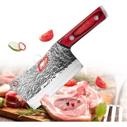 Stainless Steel Outdoor Portable Mini Multifunctional Pocket Small Knife Survival Camping Straight Cut Meat Vegetable Knives