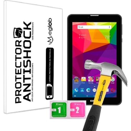Protector de Pantalla Anti-Shock Anti-Golpe Anti-arañazos Compatible con blu touchbook m7