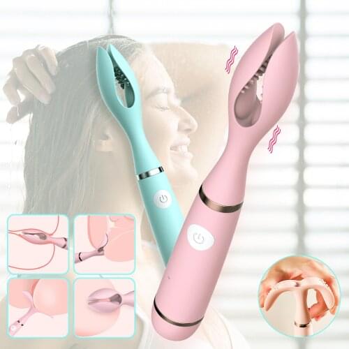 10 Mode Womens Vibrators Double Vibration Clit G Piont Nipple Sex Tools Masturbation Couple Sex Toys for Women