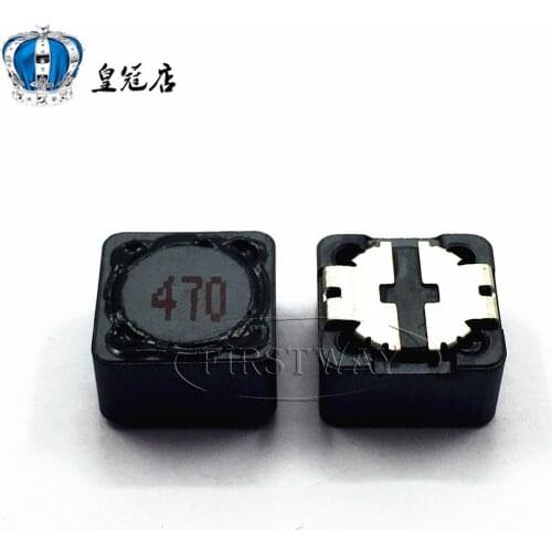 10pcs/SMD power inductors CDRH74 47UH 0.88A word:470 MS74-470MT 7*7*4MM Shielding inductance