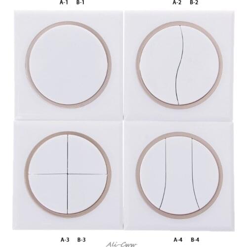 433Mhz RF Wireless Remote Control Switch 86 Wall Panel Transmitter With 1 2 3 4 Button For Home Room Hall Bedroom Ceili