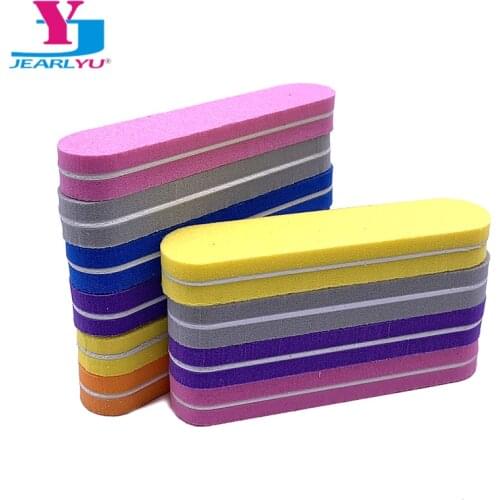 Buffer Block 120Pcs/lot Nail File Professional Accessories 100/180 High Quality Tips Washable Mini Portable Manicure Beauty Tool