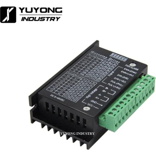 Stepper Motor Driver TB6600 Nema 23 Nema 34 42/57/86 Nema17 4A DC9-40V 1 axis Stepping Motor CNC Engraving Machine