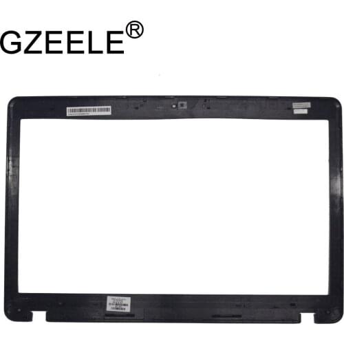 GZEELE new FOR HP For ProBook 4540S 4540 S 4545S LCD Front Bezel Cover & Webcam Port 683478-001 B Shell Screen Frame CASE BLACK