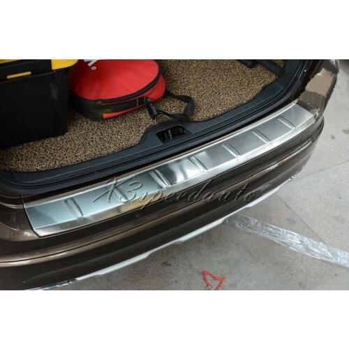 For Volvo XC60 Stainless Steel Rear Bumper Protector Door Sill Plate 1pcs