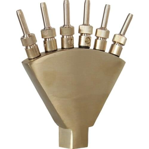 1" 1.5" Brass Blossom Type Fountain Nozzles Pool Pond Spray Head