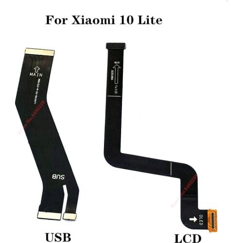 Original MainBoard Flex Cable For Xiaomi Mi 11 Lite Mi11lite LCD USB Motherboard Main Board Connector Data transmission Ribbon