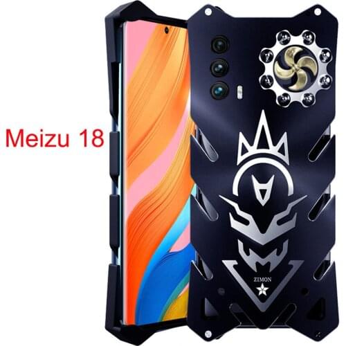 Original Metal Luxury New Thor Heavy Duty Armor Metal Aluminum Phone Case For Meizu 18 / Meizu 18 Pro Case