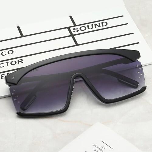 PAMASEN Fashion Siamese Square Sunglasses Men Women Anti-glare Glasses PC Material Anti-wind Lens Sun Glasses Zonnebril Dames