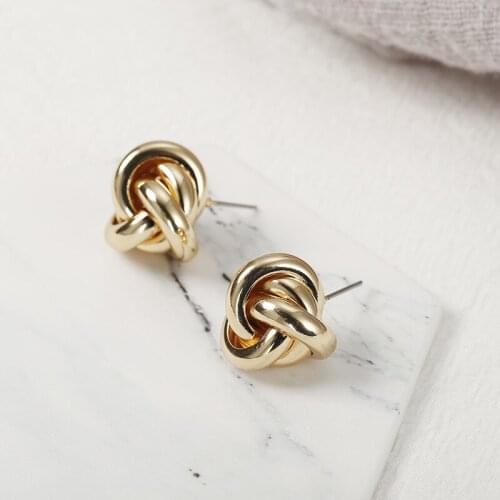 ZDMXJL Women's Gold Earrings