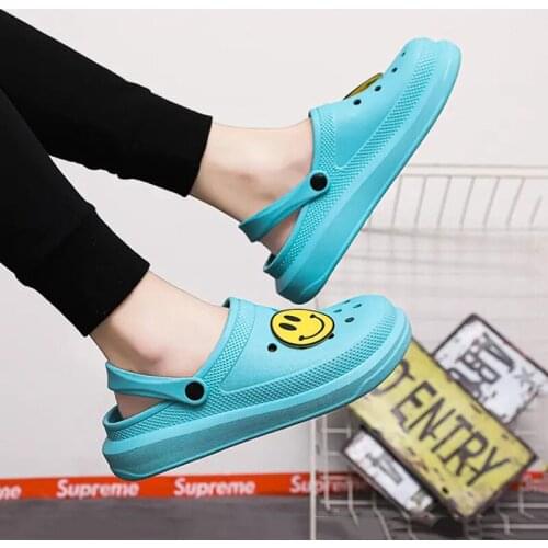 2021 Women Shoes Beach Sandal Flip Flops Shoes Non-slide Mens Slippers Slippers Unisex Hollow Out Casual Couple Beach