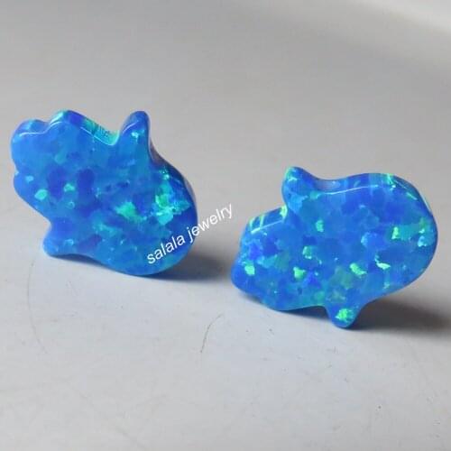 20pcs/lot OP05 Hamsa Fire Opal 11x13mm Opal Hamsa , Drilled Dark Blue Synthetic Hand & Hamsa Fire Opal Stone
