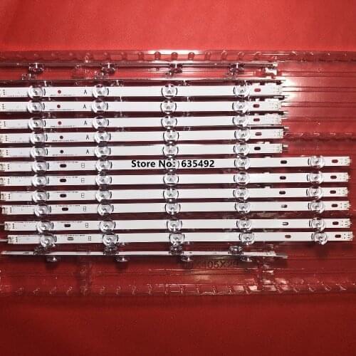 10pcs LED strip for 50" 50LB6300 50LF6000 50LB650V INNOTEK DRT 3.0 50inch A/B 6916L-1982A 6916L-1983A 6916L-1781A 6916L-1782A